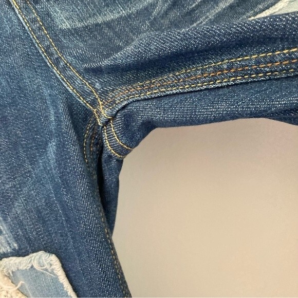 Free People Women’s Patchwork Crochet Haynes jeans size 30. EUC - Picture 11 of 12